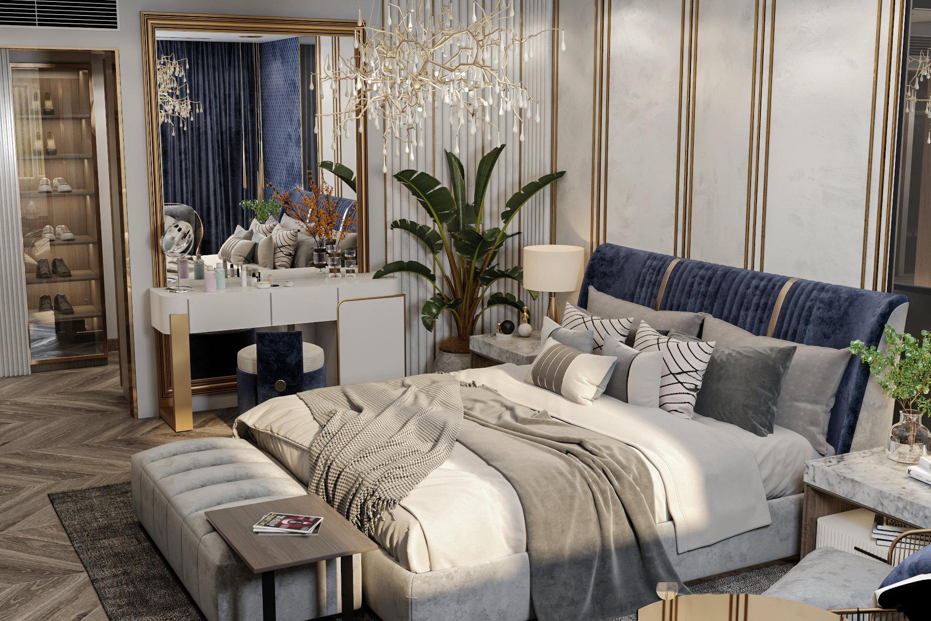 豪华主卧套房丨E V E N T O designs-7