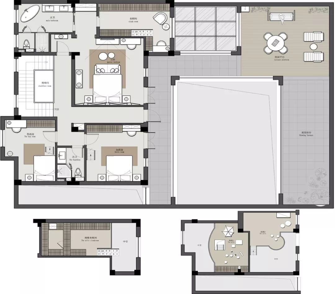杭州 800 平轻奢别墅，儿童娱乐天堂-30