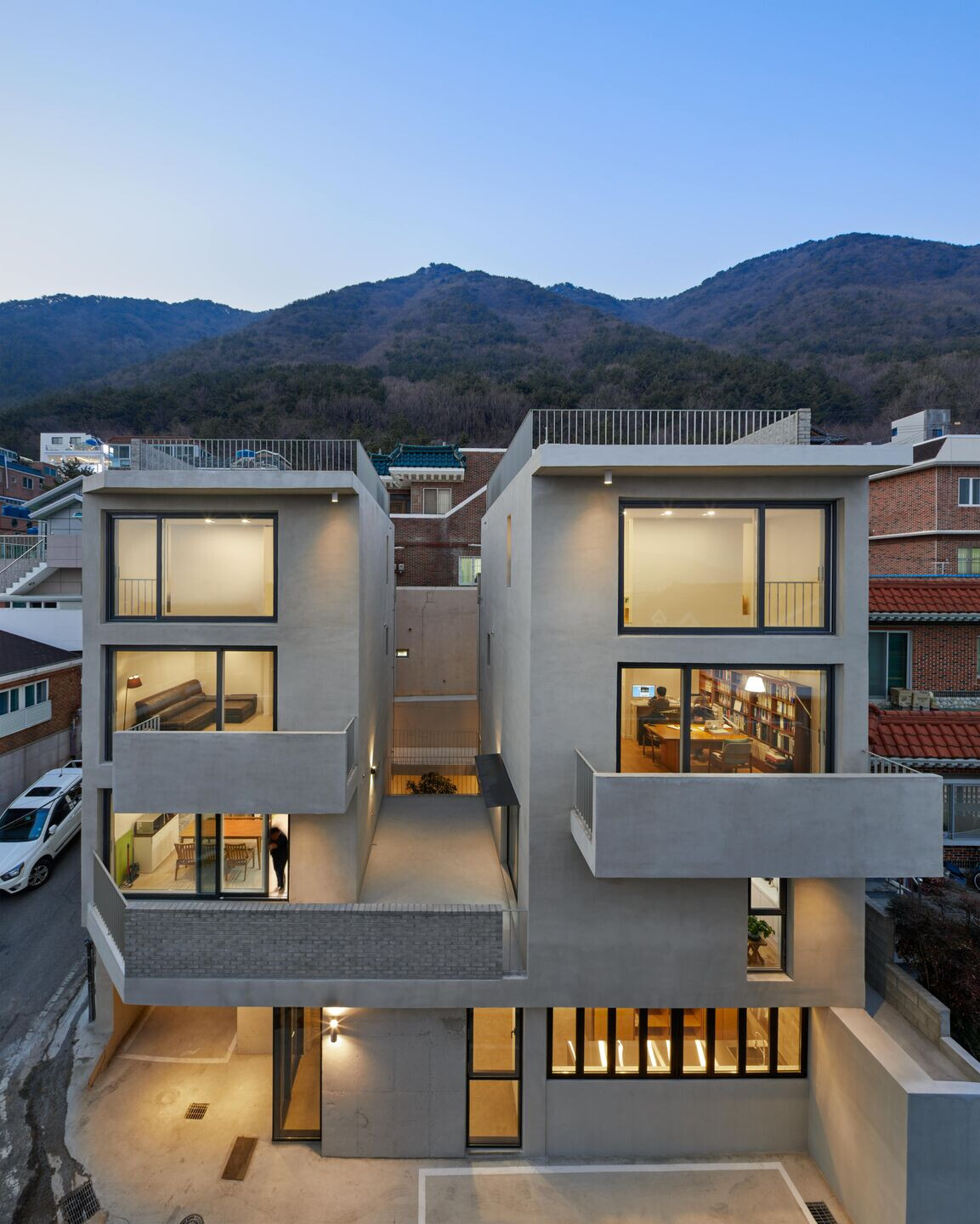 韩国山村社区共享住宅设计丨韩国梁山市丨PLS Architects-16