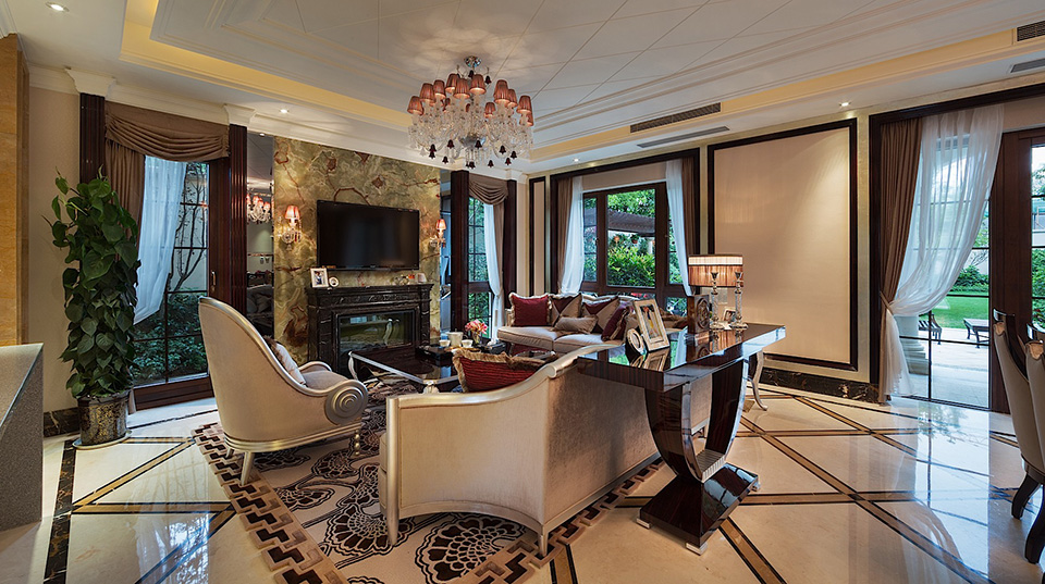 绿城青竹园  别墅样板 1-5