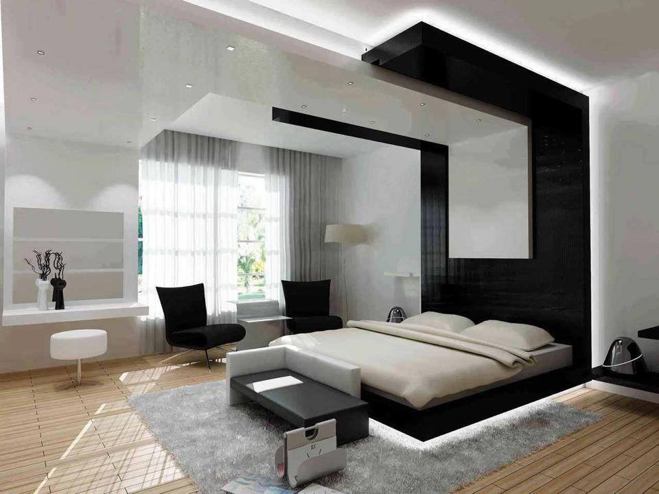 20 Best Two Colour Combination For Bedroom Walls-16