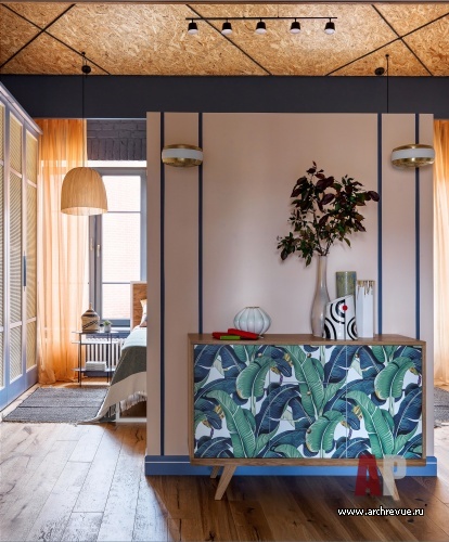 预算内IKEA风格小家庭式三层联排别墅室内设计丨俄罗斯莫斯科丨Бдайциева Ирина（伊琳娜·布代采娃）-41