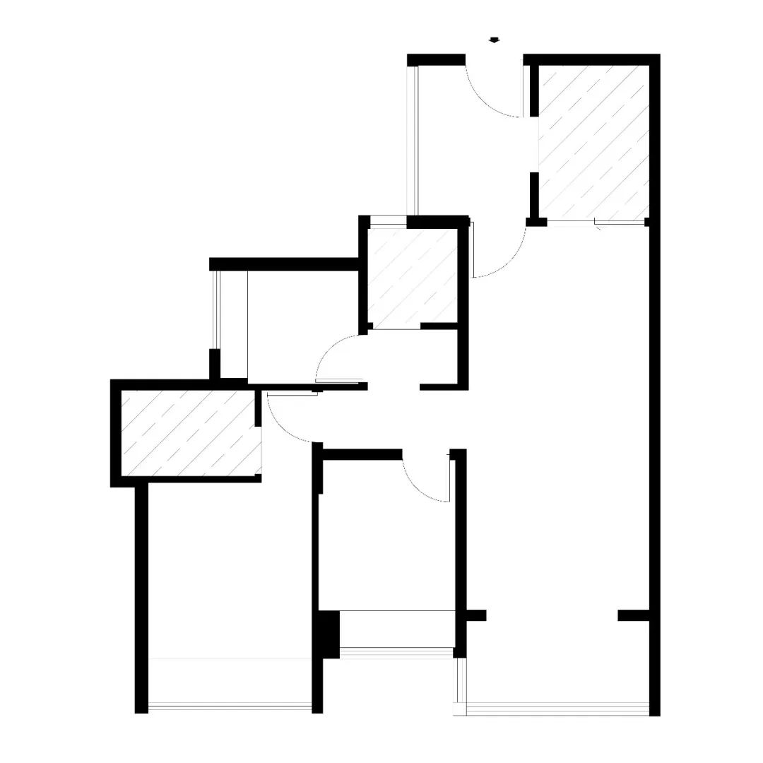 万科城市之光奶油风三居设计丨中国广州-49