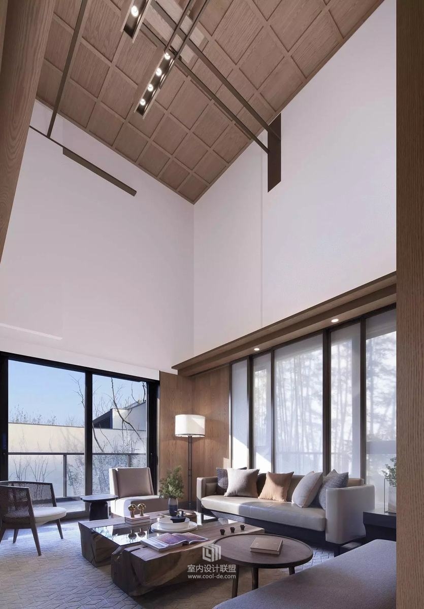 琚宾 新作--郑州美景东望别墅“二木”-16