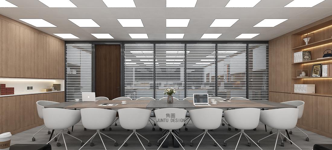 南沙区口岸大厦华盟写字楼办公室设计-22