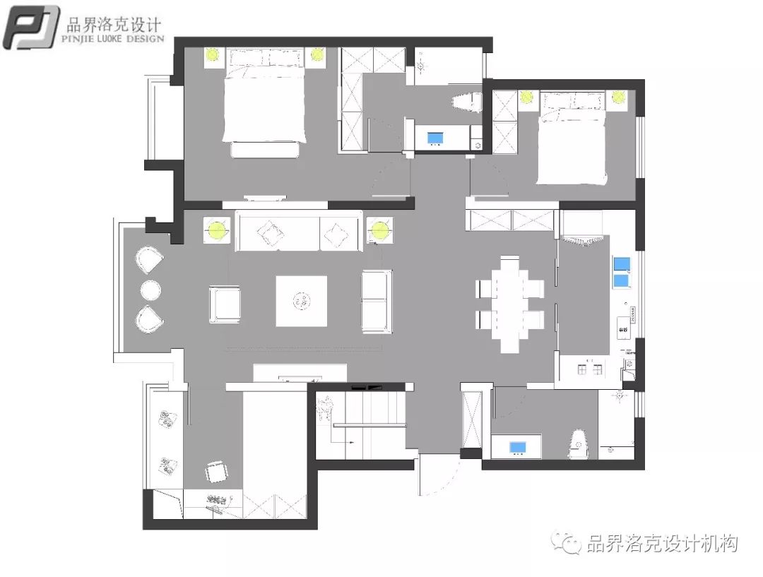 万科金域东郡现代风格,收纳与美观的完美结合-18