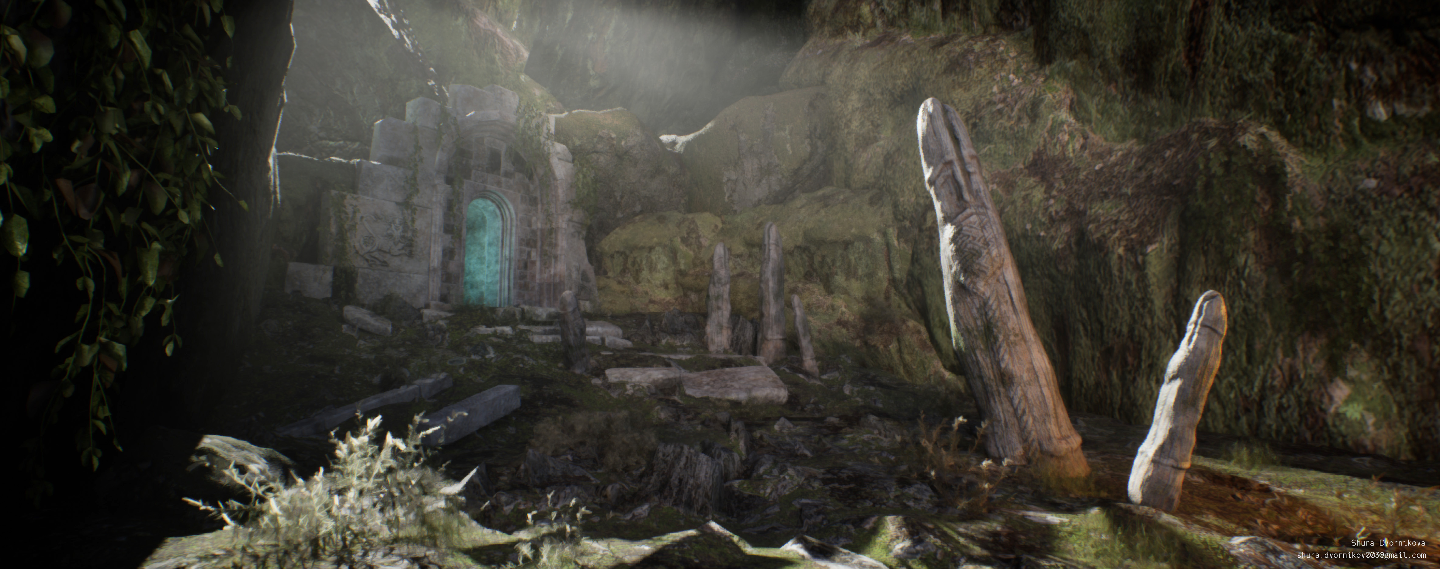 The Ancient Portal - Game Location Concept-0