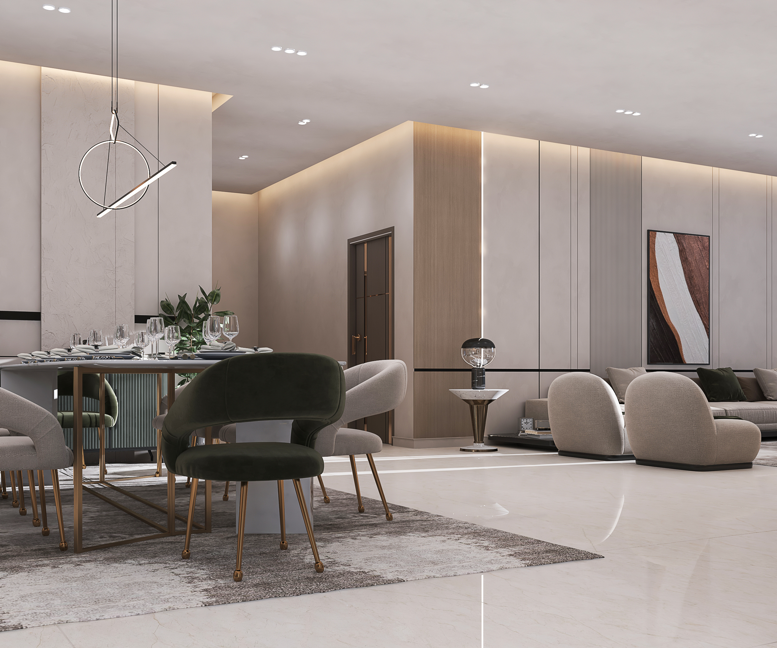 Modern hall design-4