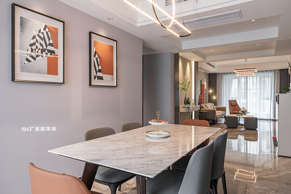 府上有景 夜雨观棠丨中国衢州丨圣都家居装饰有限公司-8