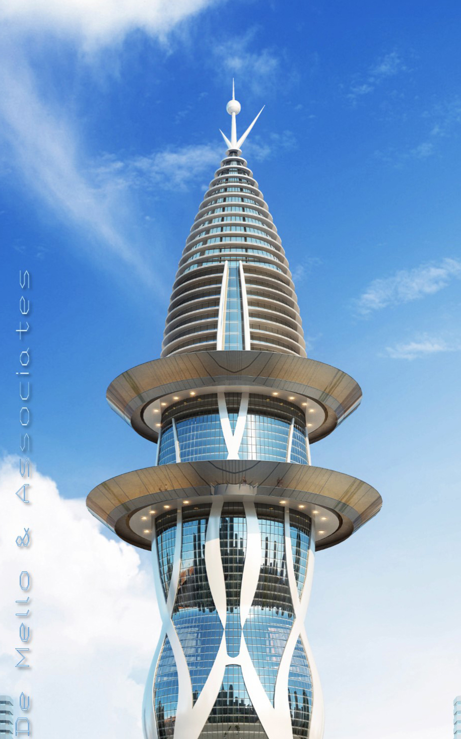 VivoMar · 绿色环保的未来办公餐饮酒店综合体设计-40