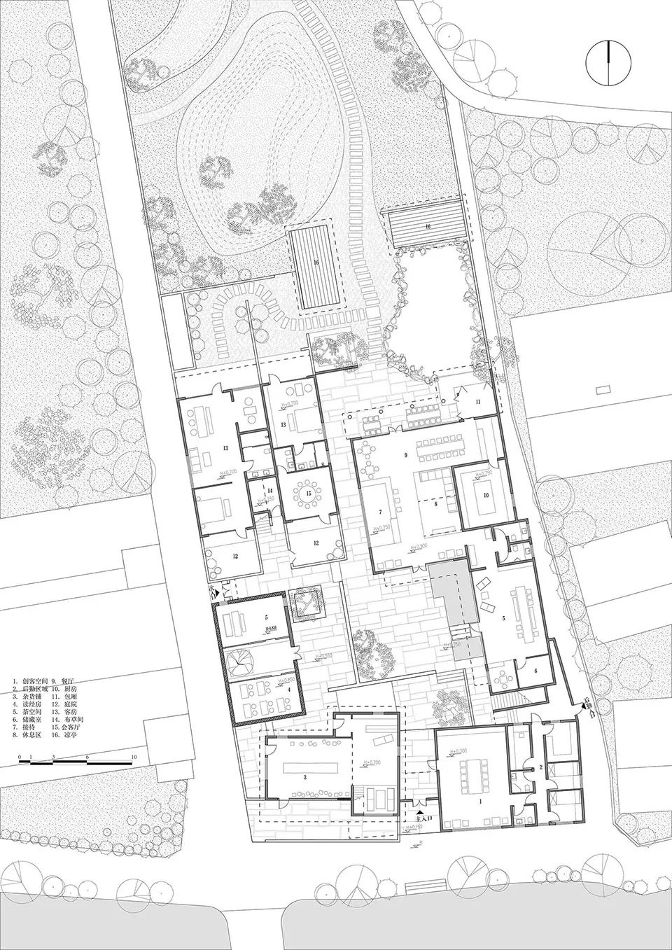 新乡村生活空间“无象归园” | 传统与现代的完美融合-79