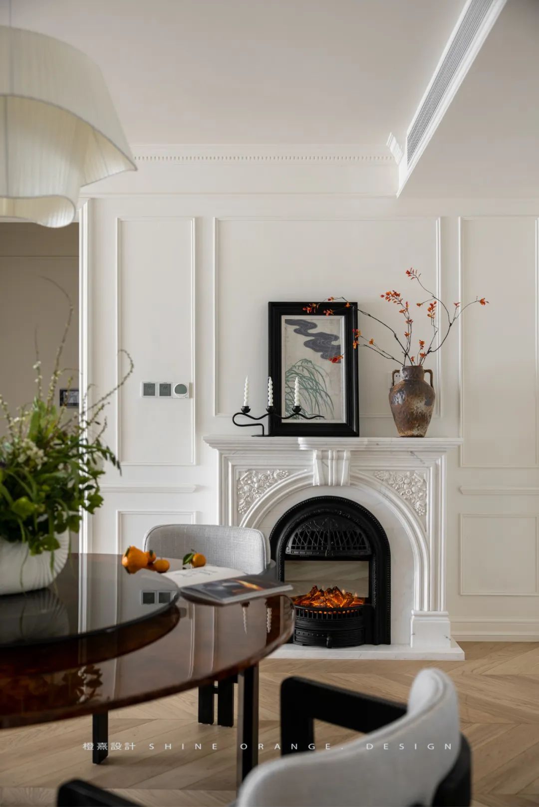 法式复古的宁波四室两厅之家丨中国宁波丨橙熹设计-35