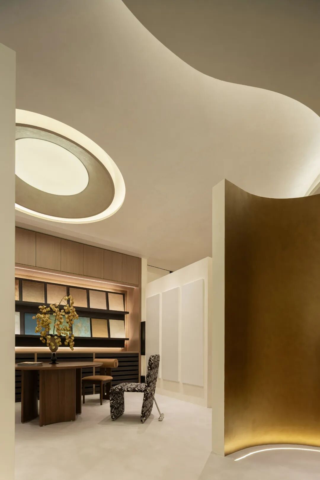 TULLIO艺术涂料展厅设计丨初一美学空间设计-1