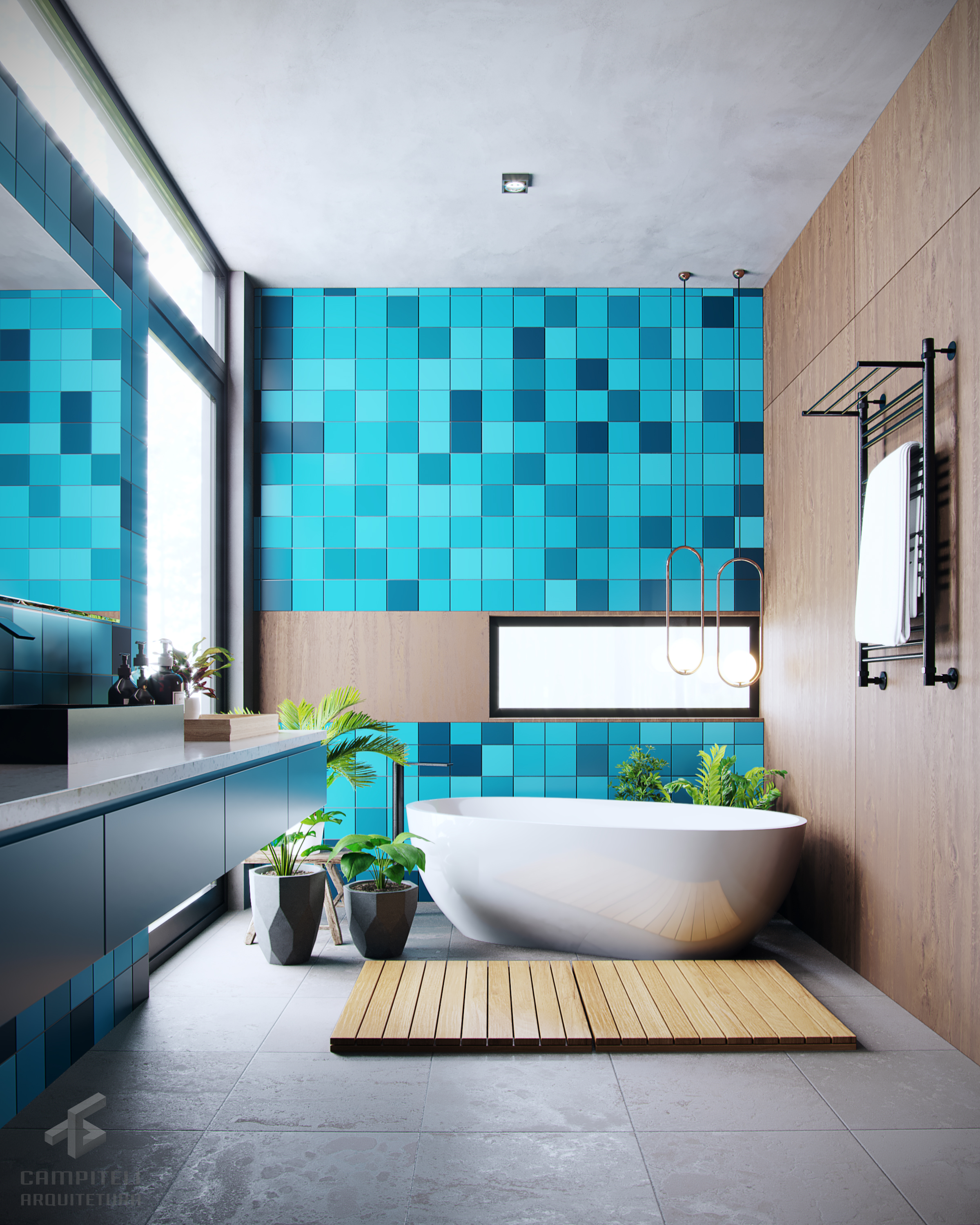 坎皮泰利建筑事务所  厕所丨Mills Gorman Architects-9