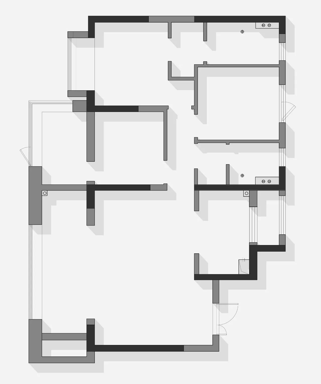 铂悦天汇平层设计丨中国安徽丨壹境筑造-4