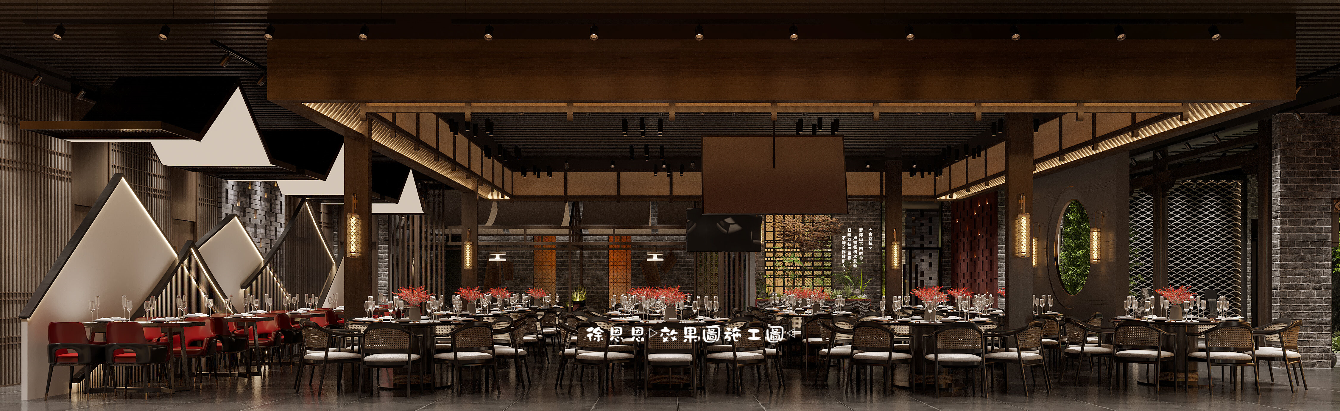 如诗如画的古风中式餐厅，尽显东方意韵！-3