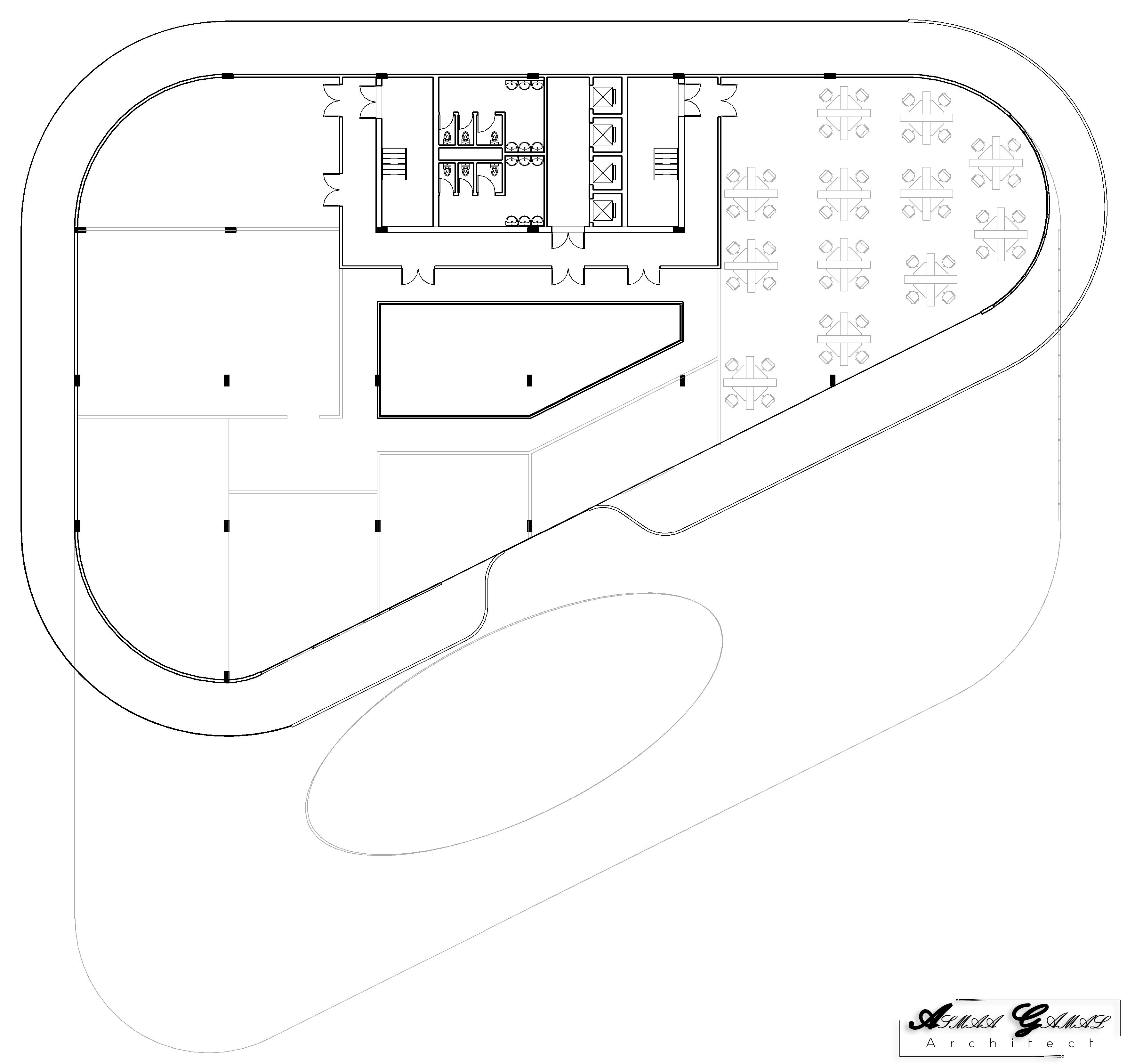 银行及办公大楼项目丨埃及开罗丨开罗大学工程学院建筑系-12