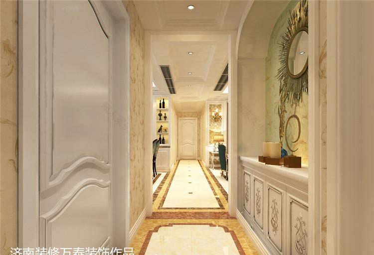 济南华润紫云府 165 平简欧风装修设计-14