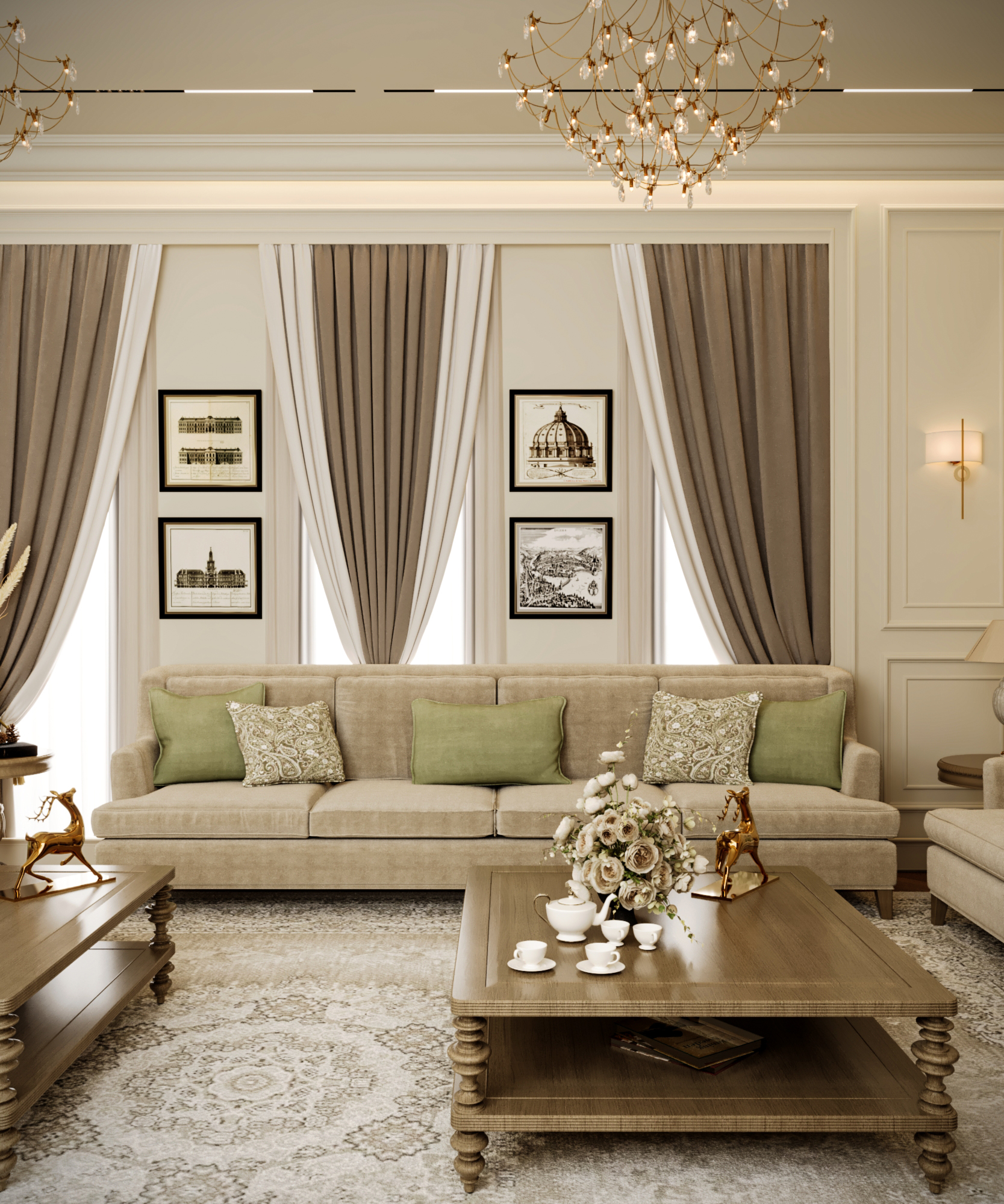 AMERICAN RECEPTION/LIVING-1