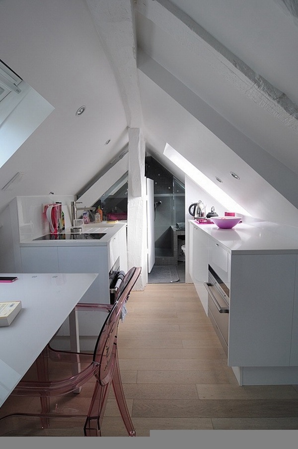 ㎡全功能顶层阁楼设计-5