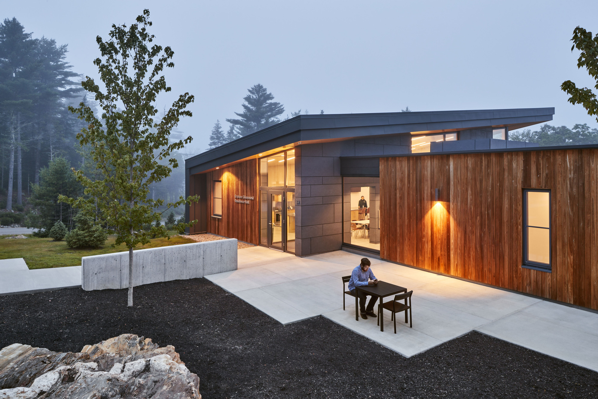 Bigelow Laboratory Graham Shimmield Residence Hall / Simons Architects-32