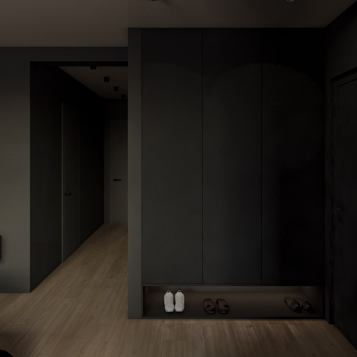 高级黑色系空间设计-0