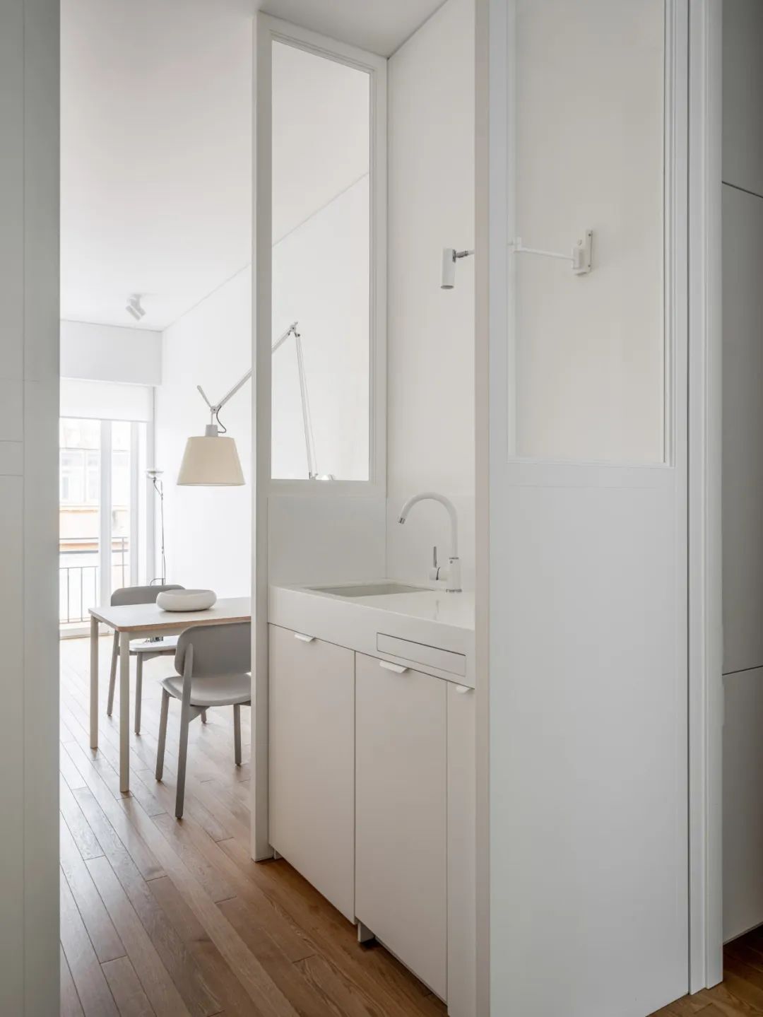 现代 43㎡白色公寓-16