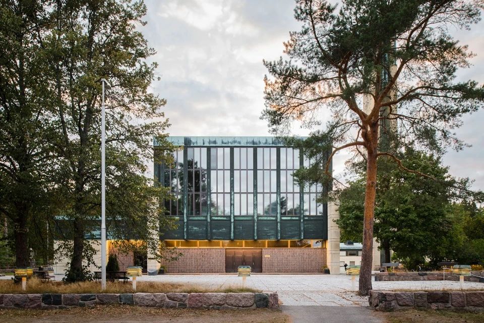 Lauttasaari 教堂翻新改造丨芬兰赫尔辛基丨Verstas Architects-0