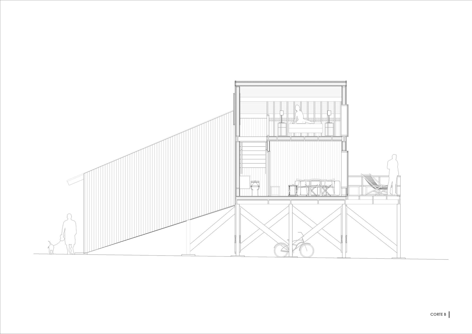 乐丰避难所丨智利丨Abarca Palma Arquitectos-35