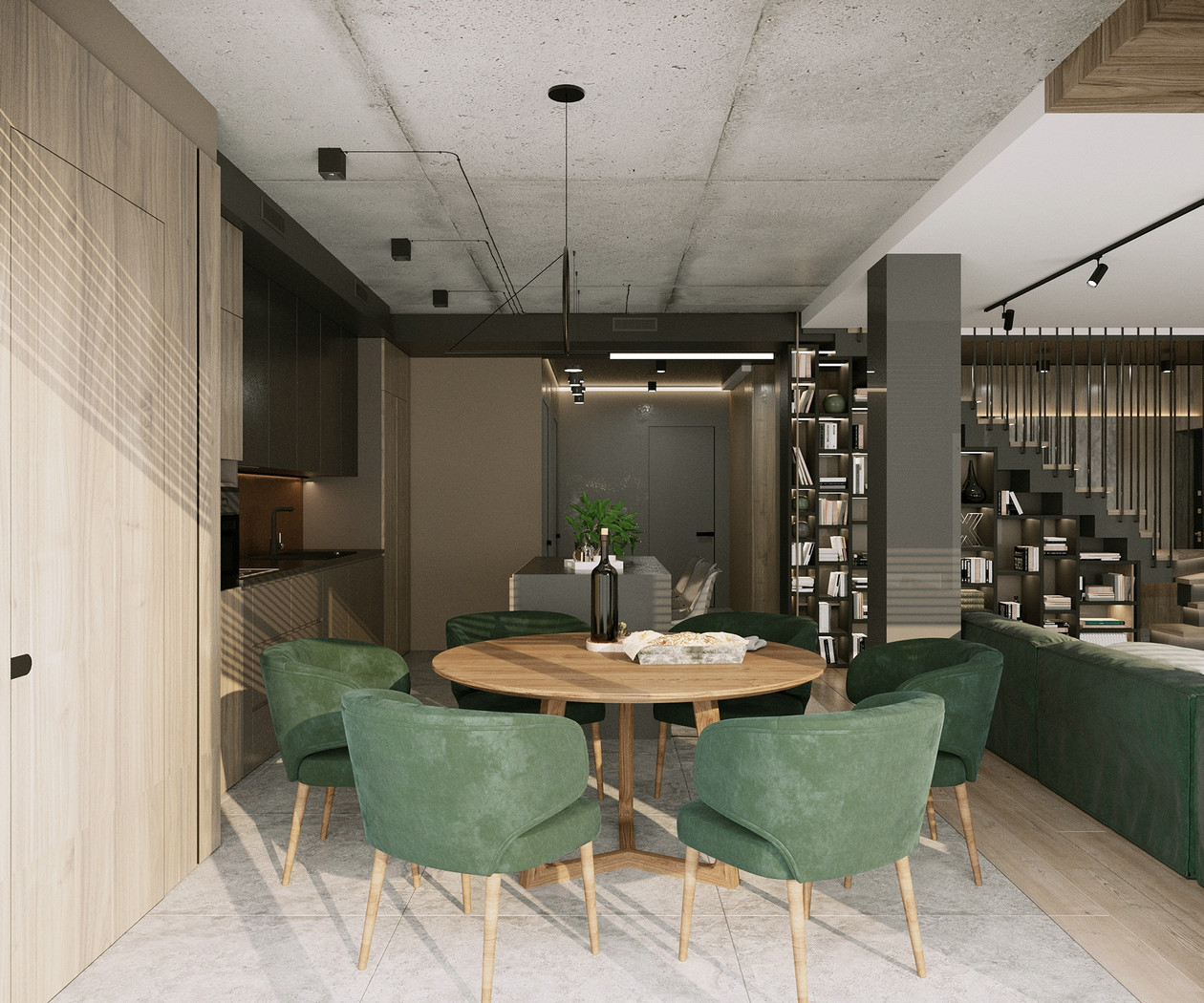 大平米复式空间设计-6