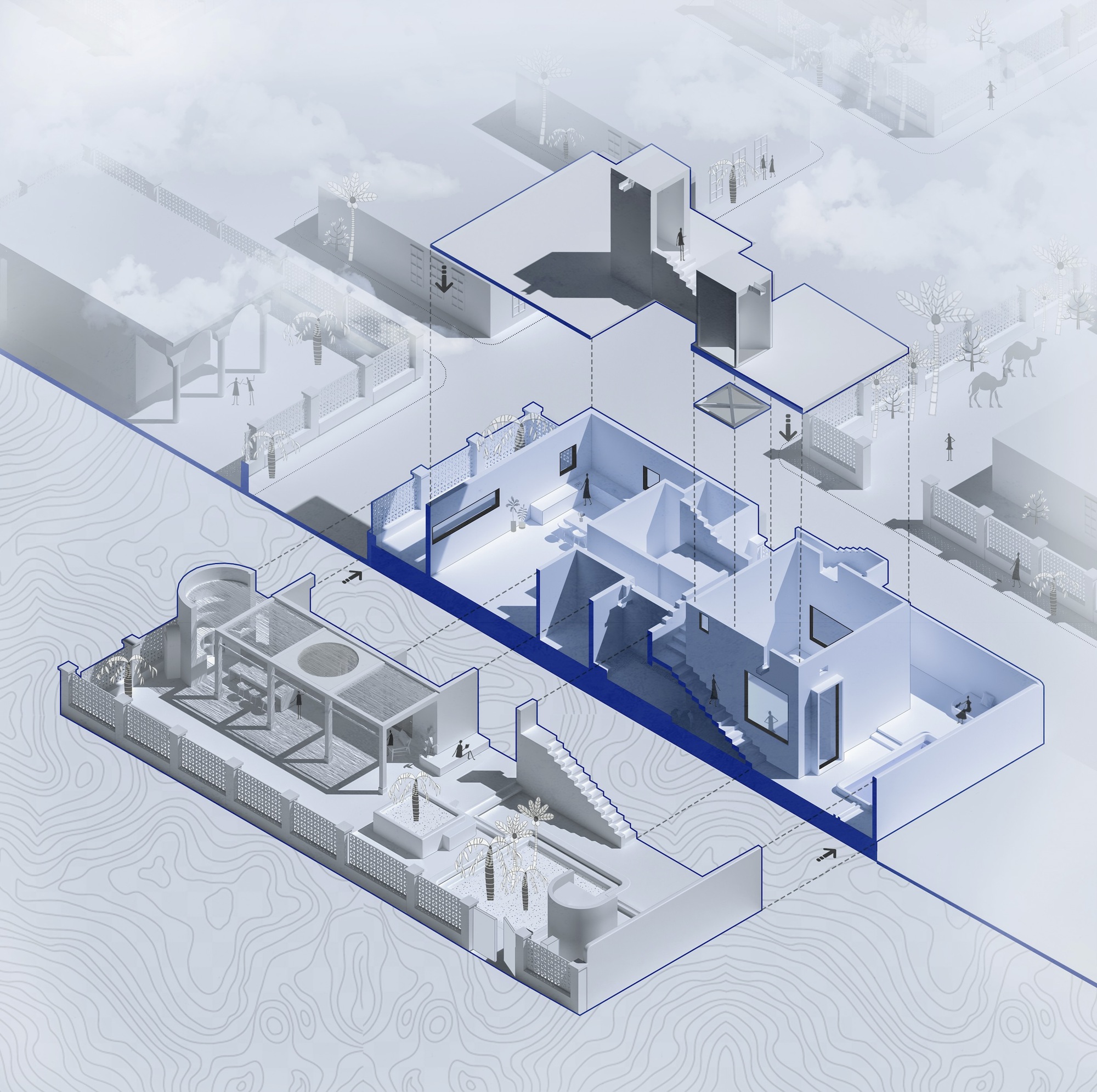一座面向波斯湾的房子丨伊朗丨Kooshk Office-44
