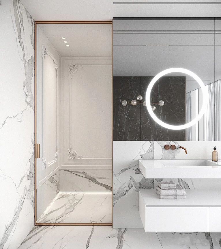 现代简约轻奢风格 | 混搭元素打造高级感大宅-20