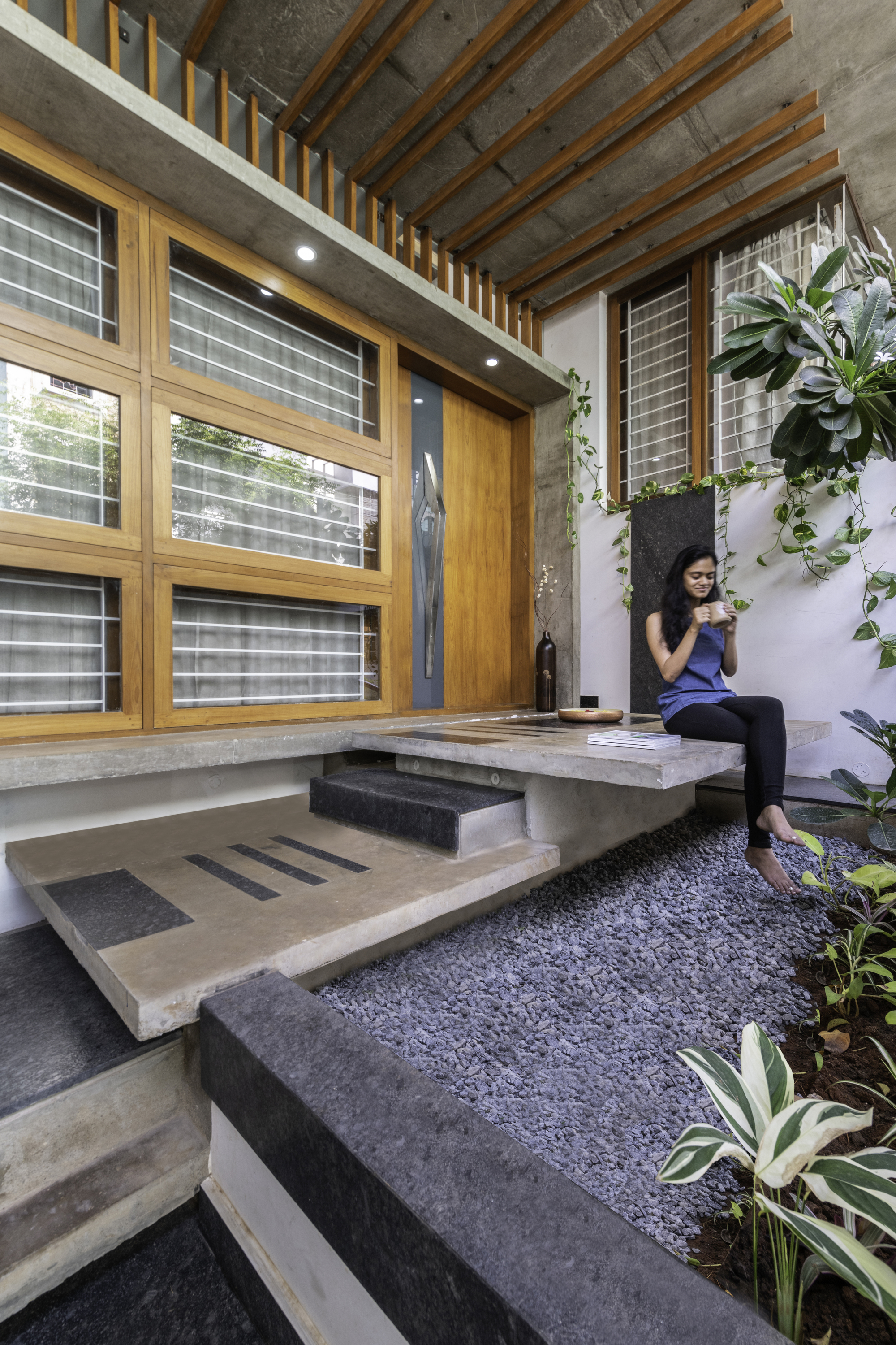 勒宁静之屋丨印度本地治里丨Studio WhiteScape-21