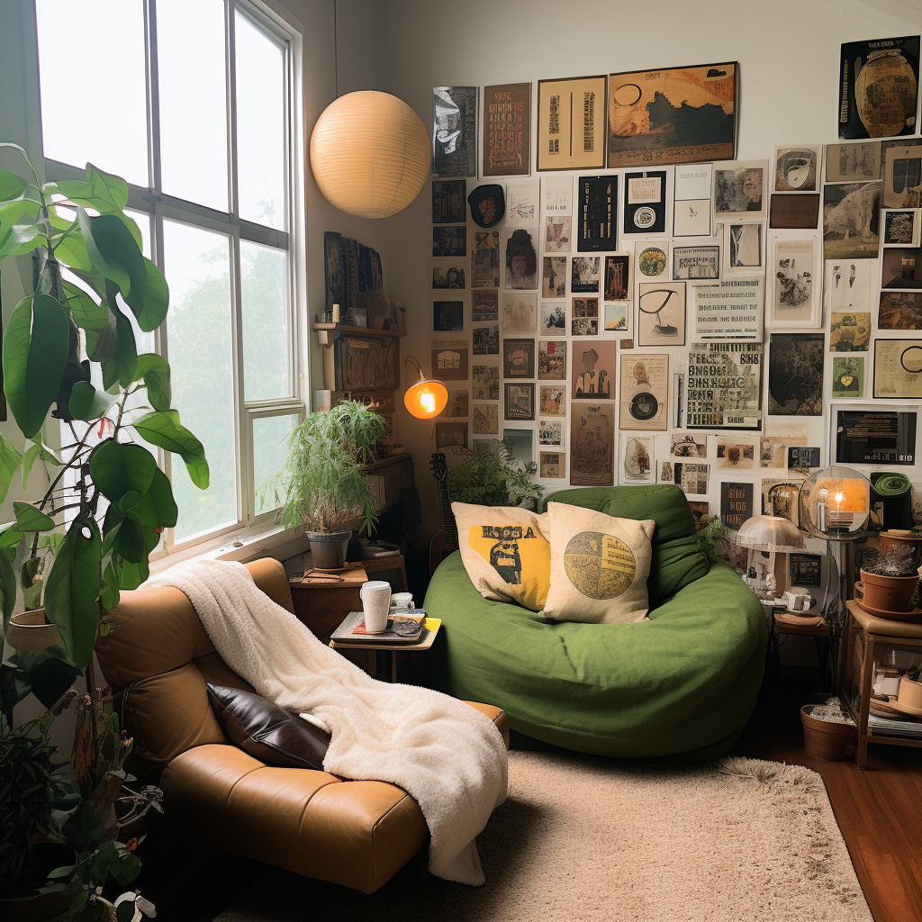 懒人椅子绿色-7