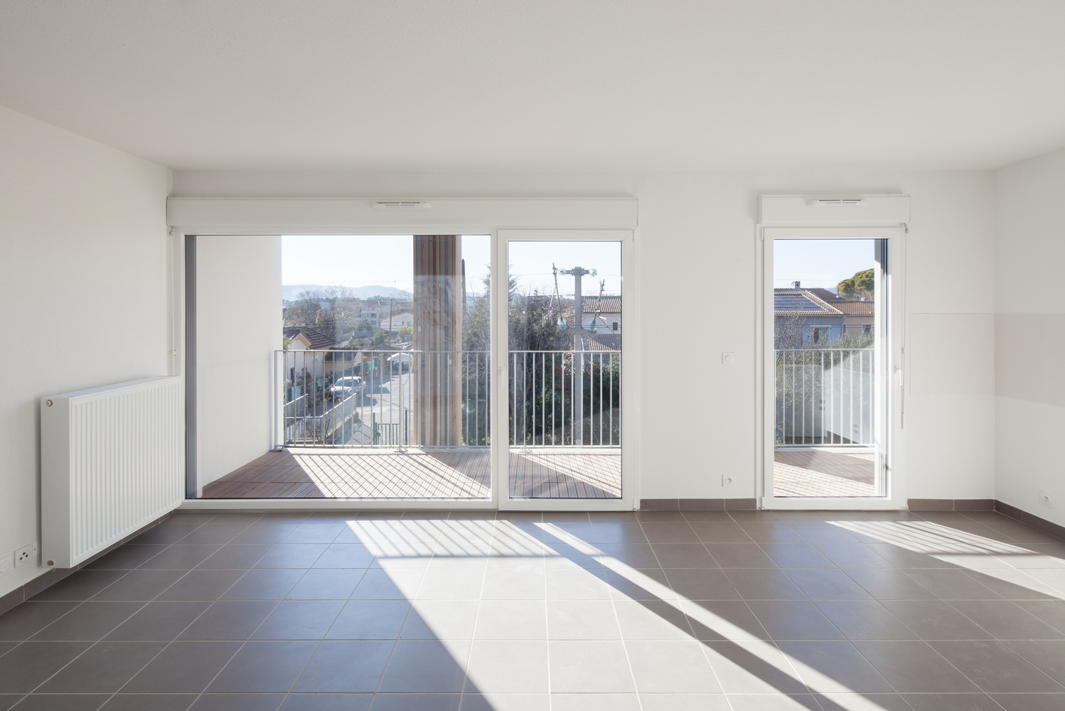 融合绿意的法国 Mouans·Sartou· 社会住宅与商铺设计-38