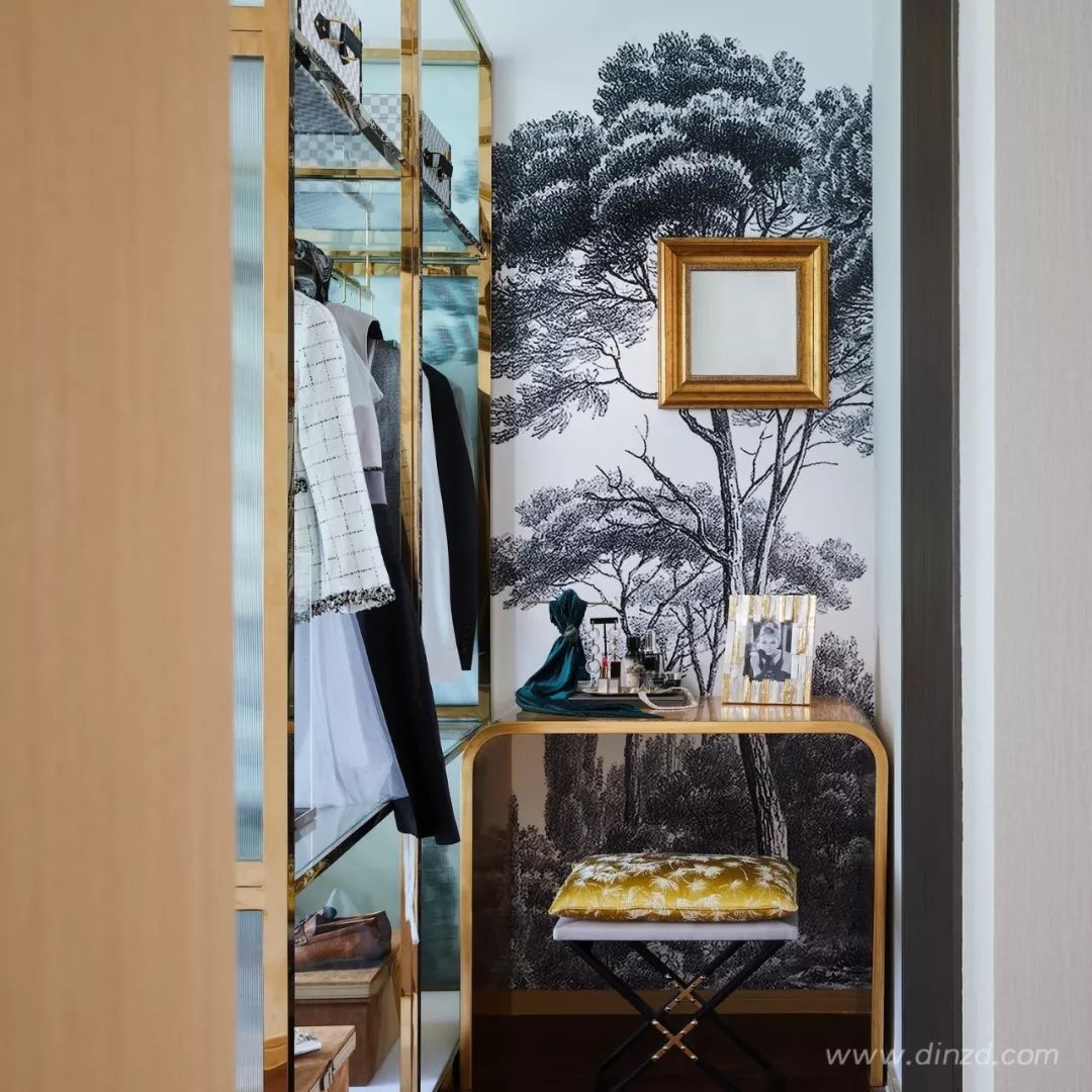 大华·徐州潘安湖首府洋房 | 摩登复古的金色空间-33