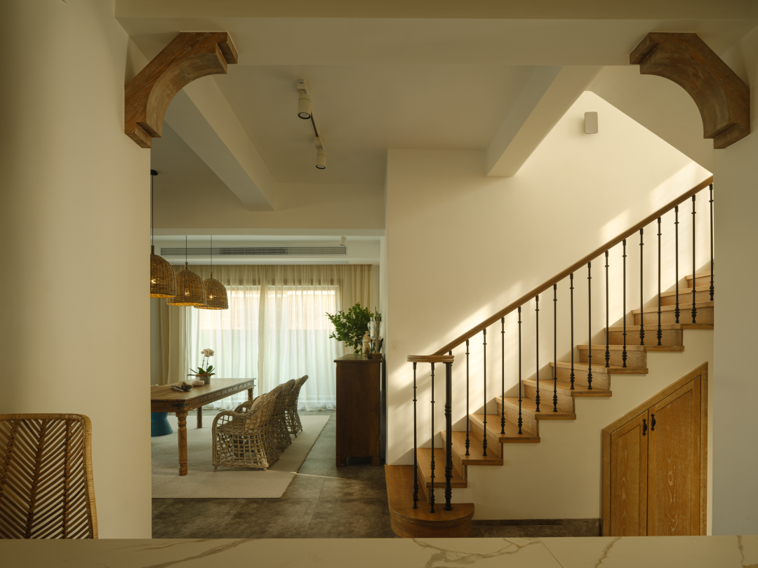 度假风情融入日常的 450㎡大宅设计-36