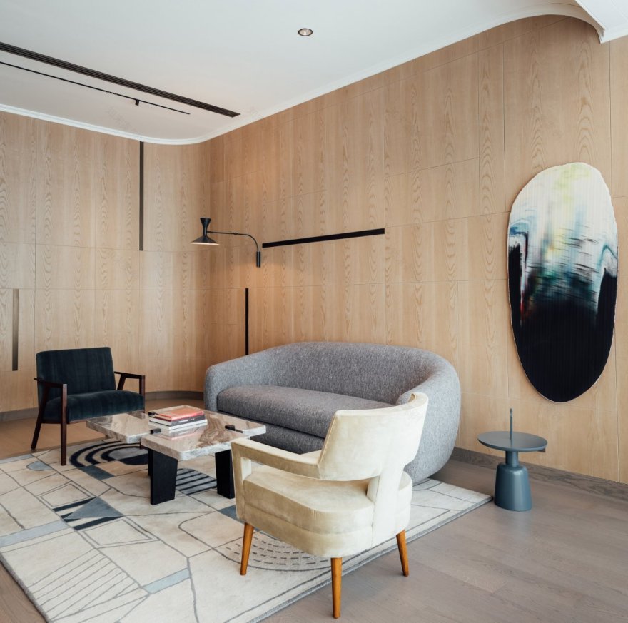 印度制药公司弧形拱门特色办公室设计-17