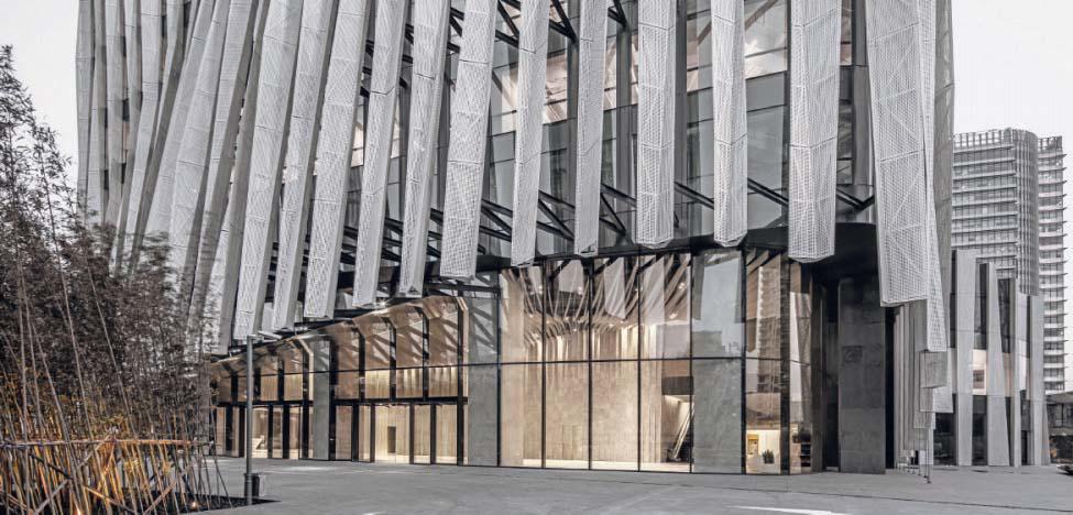 上海虹口 Soho 大厦 | 铝制网格打造的动态办公楼-13