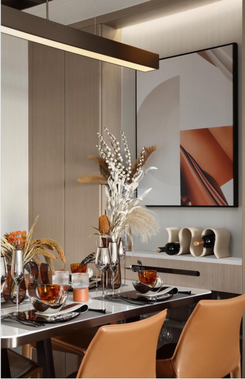 肇庆世茂滨江壹号样板间设计 | 空谷茗悠,知味赏韵-98