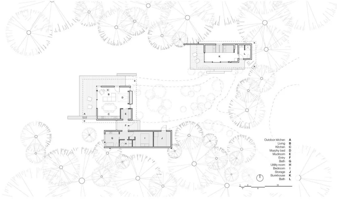 森林中的宁静隐居,对话自然之美-36