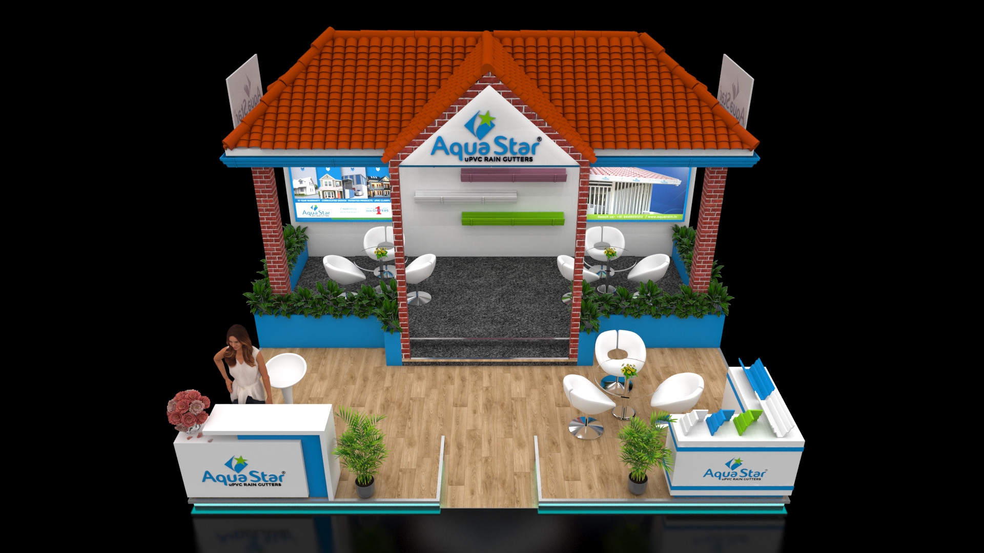 Aqua Star ROOF INDIA Exhibition 2023, Mumbai India-7