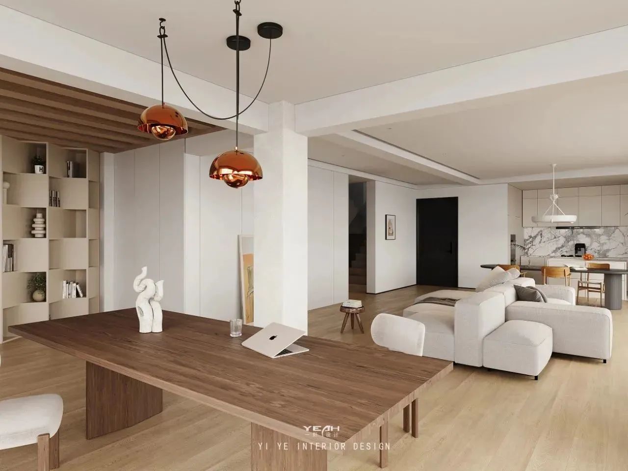 涂本视觉建发独墅湾 480㎡现代简约丨中国苏州丨一野设计-13