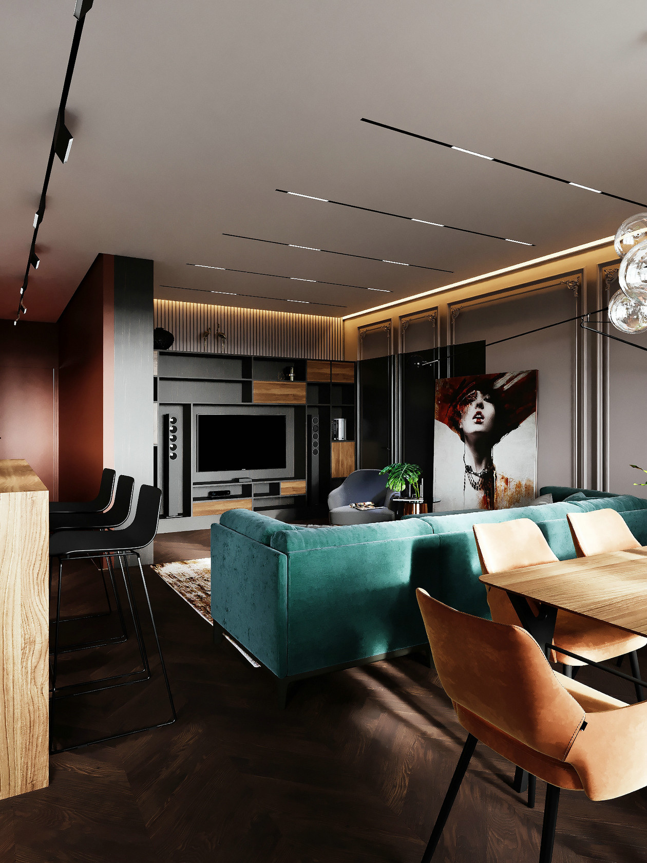 现代轻奢风典范  Ruslan Prosvirin 高清原图免费下载-5