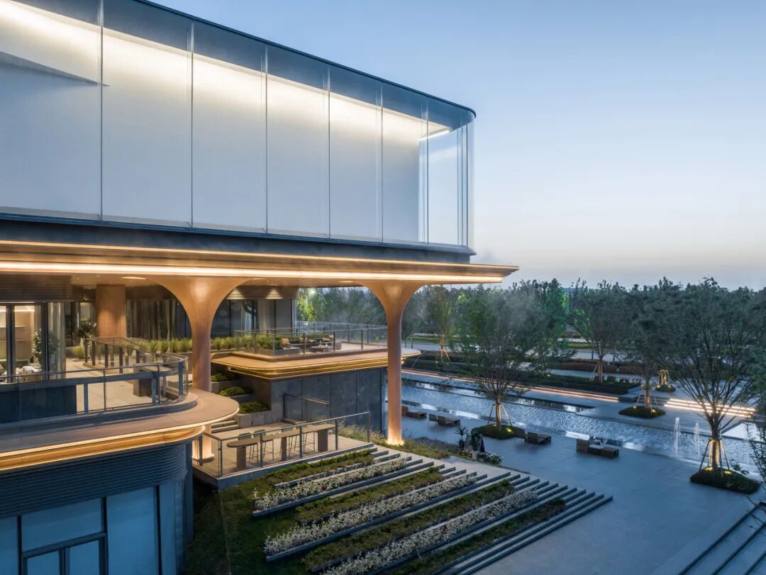 西安招商揽阅展示中心|以光为引，塑未来理想社区-77