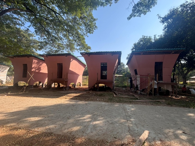 丨缅甸若开邦丨国际设计师与缅甸当地团队合作-56