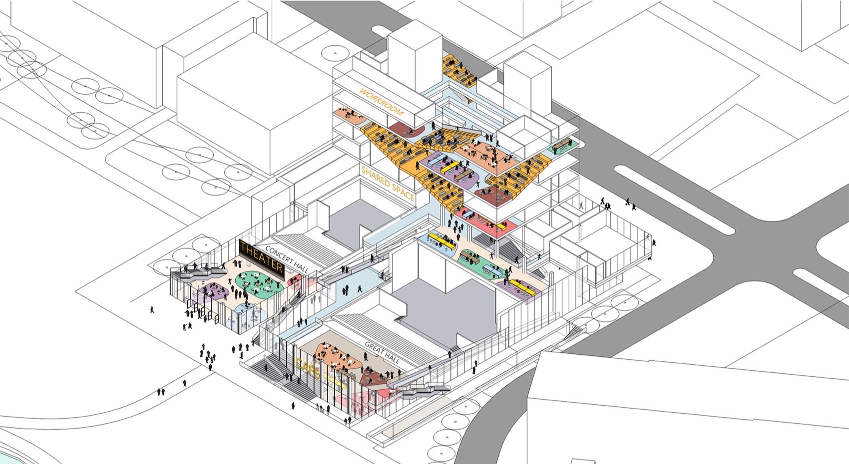 同济大学艺嘉楼（嘉定校区学生活动中心）丨中国上海丨同济大学建筑设计研究院（集团）有限公司 麟和建筑工作室-20