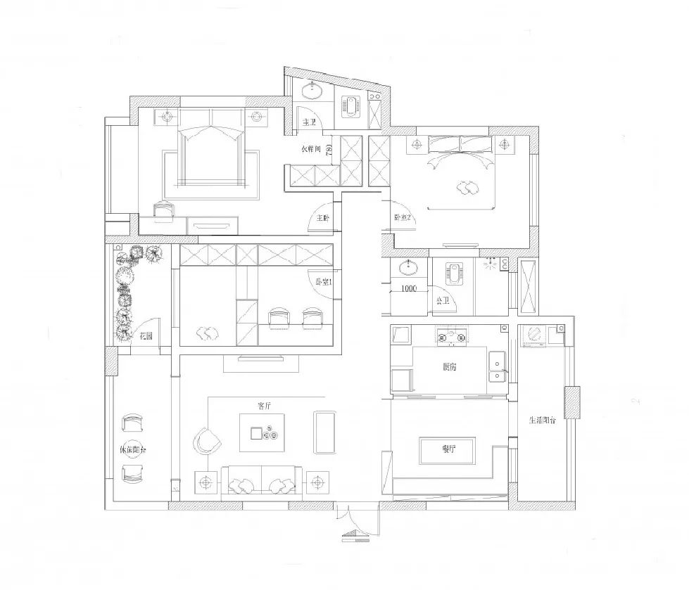 140m²地中海风情平层，浪漫生活尽在掌握-18