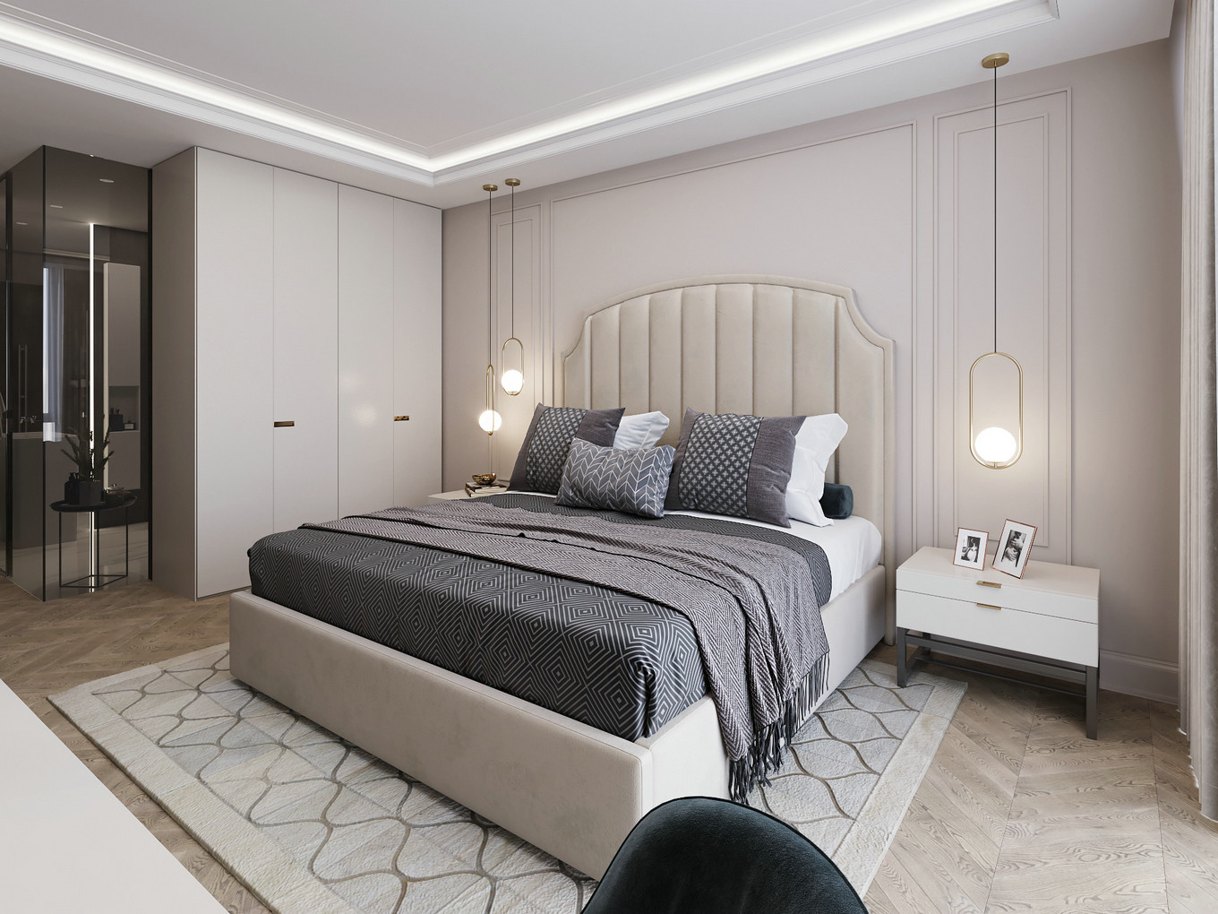 摩登现代风格设计，轻奢风潮展现极致魅力-13