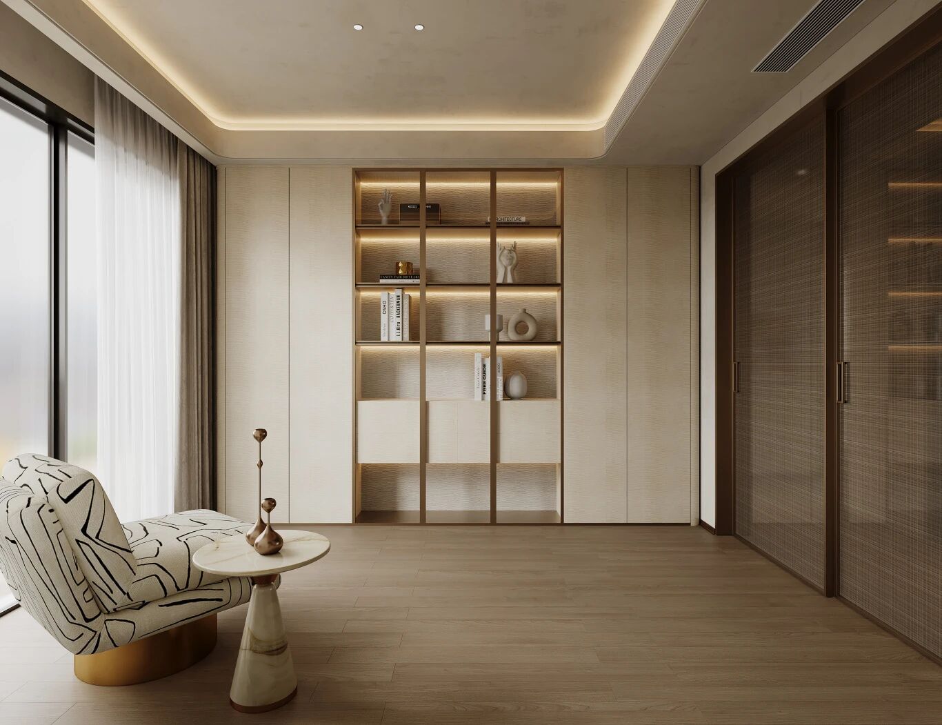 国贸天琴樾丨中国福州丨木易空间设计-24